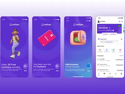 Splash Screen design landing ui