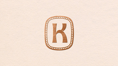 KH Monogram branding copper kh kh logo kh monogram lettering logo monogram youthful
