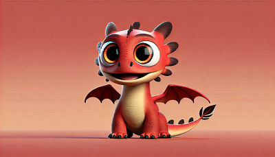 Little Dragon animation art character design comic digital art graphic design illustration