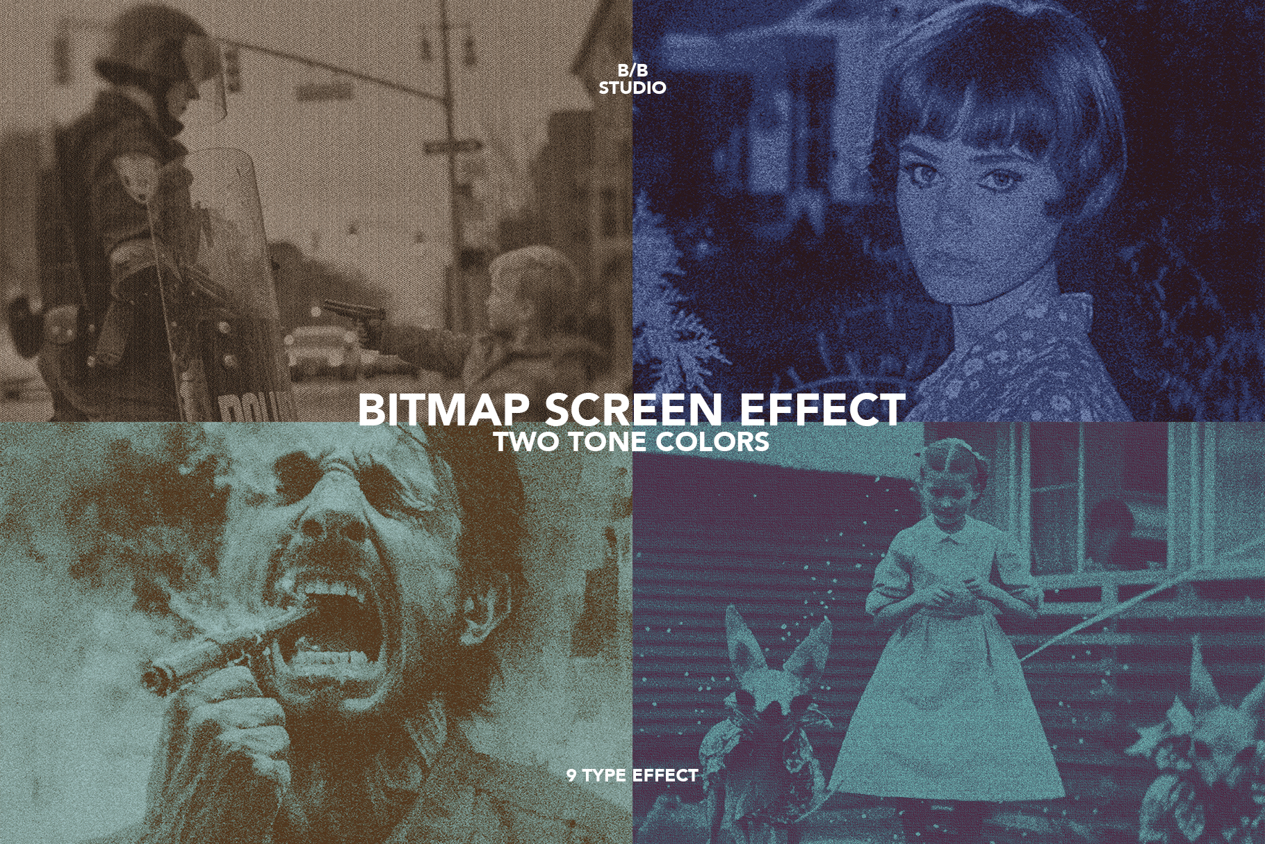 Bitmap Screen Effect By B/B Studio On Dribbble