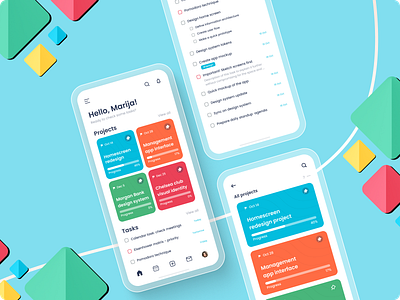 Task management app app daily ui project task task list to do ui ux