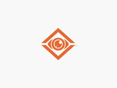 👁️🔶® branding eye eyelogo graphic design logo vision