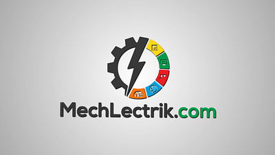 Logo Animation. MechLectrik.com 3d animation graphic design logo logo animation motion graphics