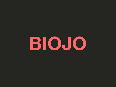 BIOJO: logo animation animation branding logo ui