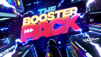 BoosterPack animation graphic design motion graphics