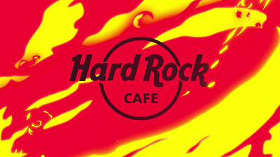 Hard Rock Cafe animation graphic design motion graphics
