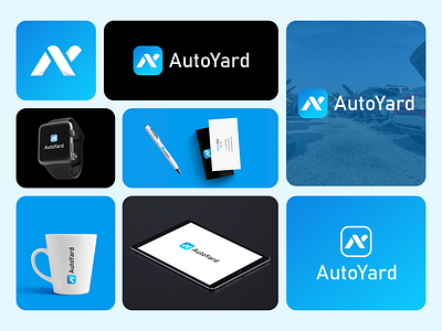 Brand Kit for AutoYard - Automobile app design automobile automotive brand identity branding design product design saasapp saasdesigncar ui ui design uiux ux ux design web design