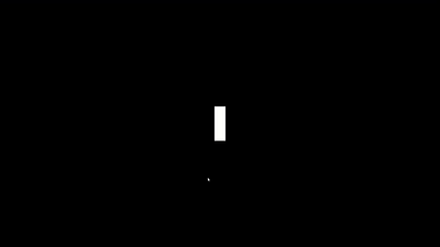 Website Intro for Pong animation black bouncing gray monochrome smooth ui white