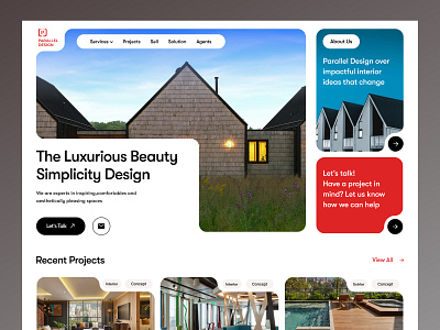 Parallel-Architectural Agency website abcdefghijklmnopqrstuvwx agency landing page aibnb apartement arch design architect architectural architecture webdesign building company experior design house interior interior architecture interior designer real estate rental ui ux web design website