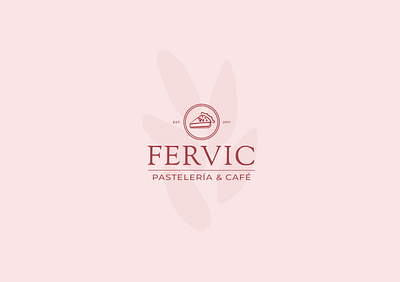 Fervic Bakery | Branding & Brand Guidelines bakery brand brand guidelines brand manual branding color palette design designer graphic design logo logo design pink