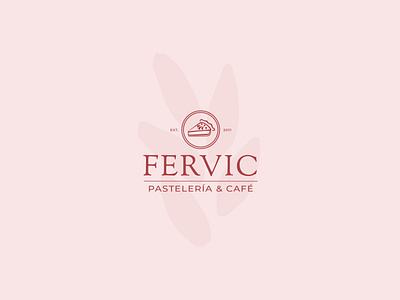 Fervic Bakery | Branding & Brand Guidelines bakery brand brand guidelines brand manual branding color palette design designer graphic design logo logo design pink