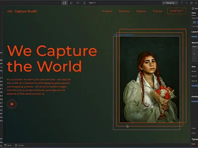 Capture Studio WebSite webflow webflow design webflow designer webflow develope webflow developer webflow expert website website webflow