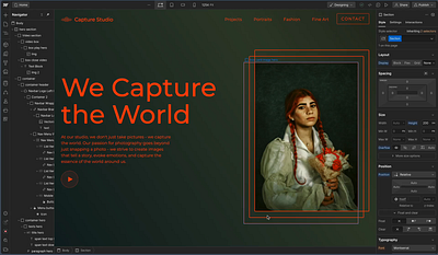 Capture Studio WebSite webflow webflow design webflow designer webflow develope webflow developer webflow expert website website webflow