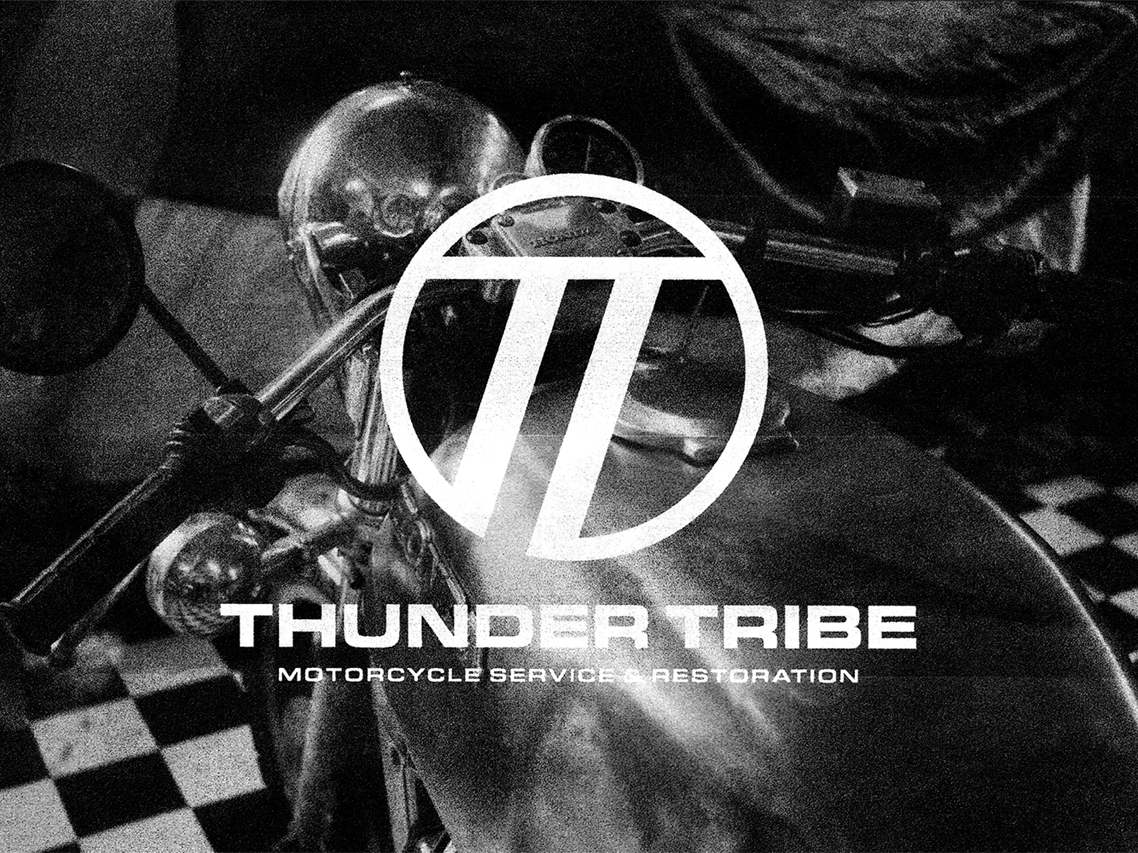 Thunder Tribe - Brand Identity brand design brand identity branding design graphic design japan japanese logo logo designer logo identity logomark logotype motorcycle logo motorcycles thunder thunder tribe vintage vintage logo visual identity