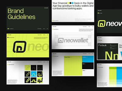 Neowallet - Brand Guidelines brand brand guide brand identity branding ewallet finance finance branding fintech fintech branding guidelines identity logo design visual identity