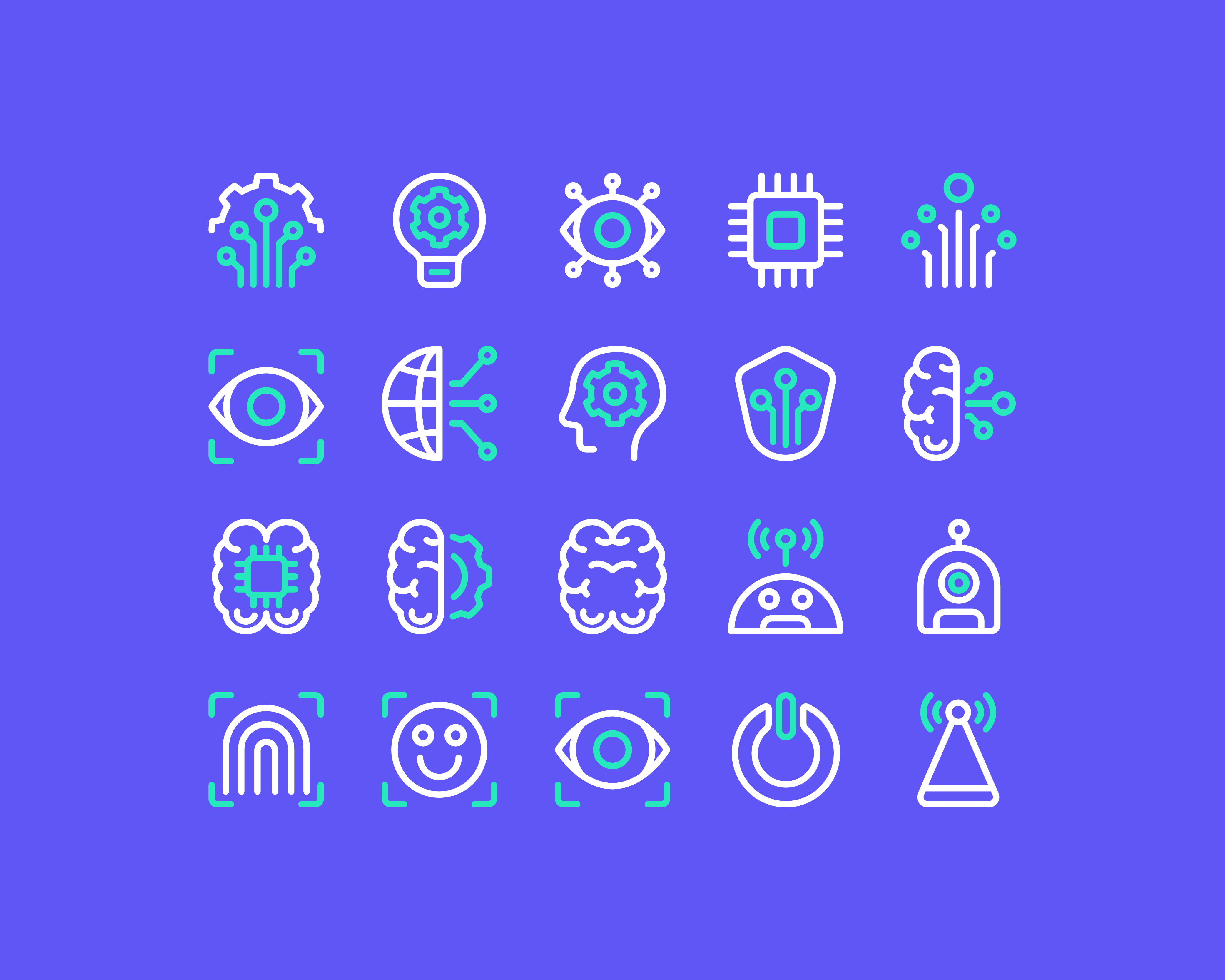 ARTIFICIAL INTELLIGENCE - Icon Set app desktop icon