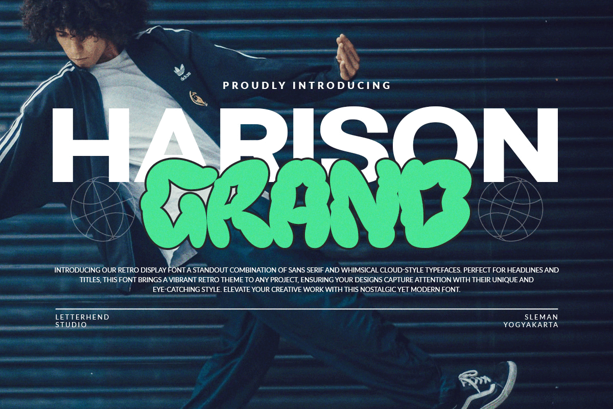 Harison Grand Retro Display freebies pop
