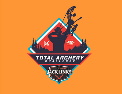 TAC Event Logo archer archery bow hunting illustration logo