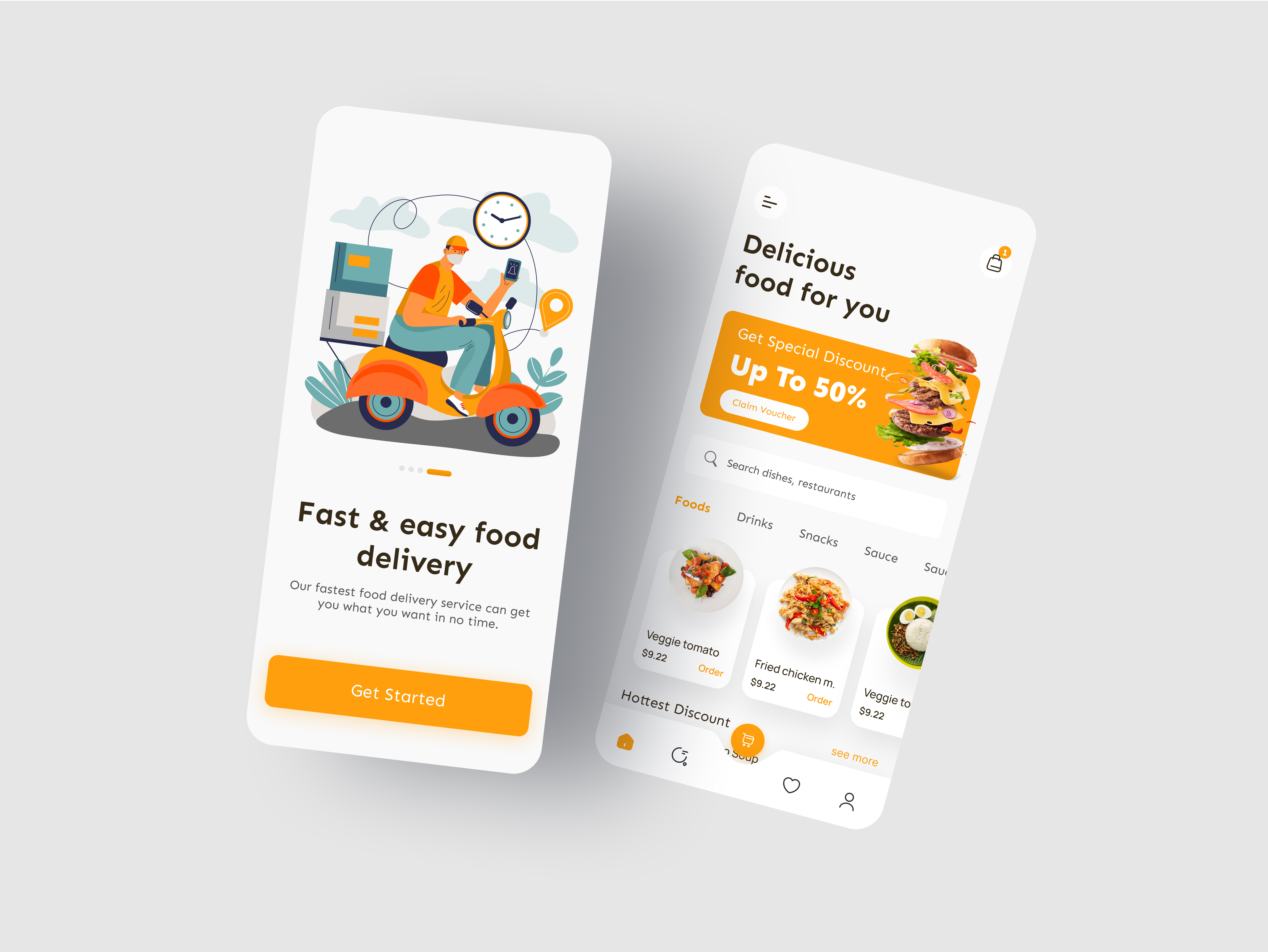 Food Delivery Mobile Apps 3d branding food app food delivery app food delivery mobile apps mobile app design mobile apps mobile mockup app mobile ui design restaurant app design restaurants ui ui design