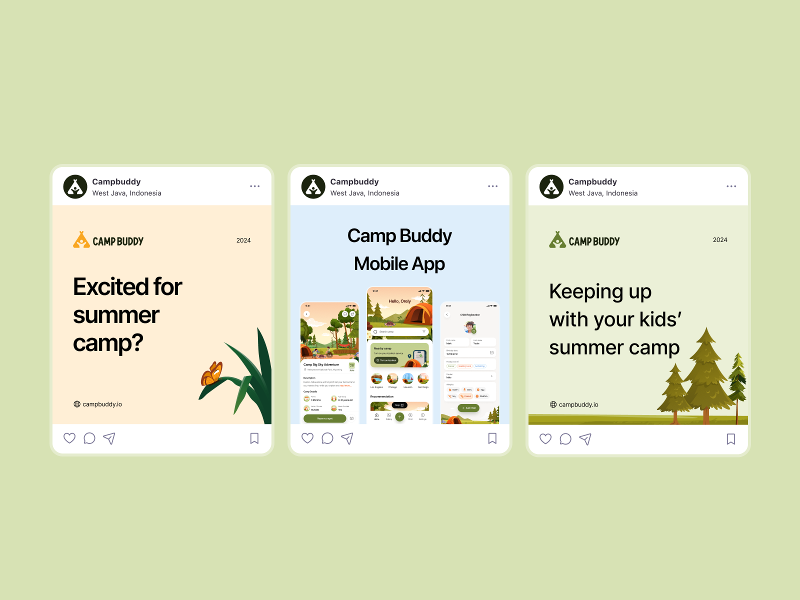 Camp Buddy - Child Monitor Mobile App UI/UX and Branding 📲 by Orely on  Dribbble