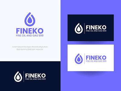 Fineko fine oil and gas logo. Oil and gas company logo. company logo drop oil energy fine oil fuel gas gas station graphic design illustration industry logo logo design oil petrol power