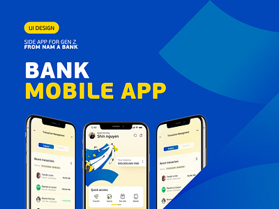Open Z Bank Mobile App bank design finance ui ux