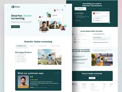 Website design landing page landingpage webdesign website website concept website design