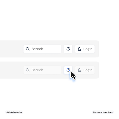 Nav Items: Hover State figma framer nav items web design website