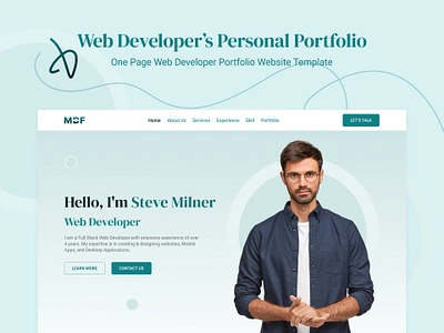 Mydevfolio V2 – One Page Web Developer Professional Portfolio bootstrap css3 design designtocodes html kits mdf v2 mydevfolio v2 mydevfolio version 2 one page one page web develope personal portfolio portfolio website portfolio website template professional portfolio professional portfolio template professional portfolio website web developer