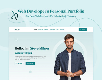 Mydevfolio V2 – One Page Web Developer Professional Portfolio bootstrap css3 design designtocodes html kits mdf v2 mydevfolio v2 mydevfolio version 2 one page one page web develope personal portfolio portfolio website portfolio website template professional portfolio professional portfolio template professional portfolio website web developer