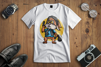 Rabbit Cartoon Character Design artwork brand design branding cartoon character clip art digital art game design character graphic design illustration logo mascot print design rabbit sticker design t shirt design