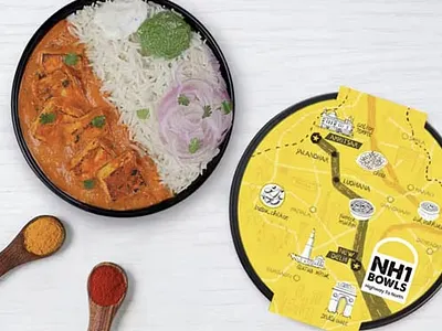 NH1 Bowls branding graphic design ui