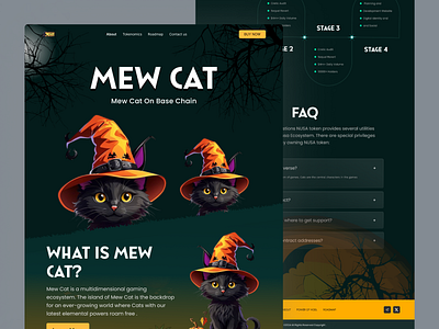 Meme coin landing page -Base base coin crypto landingpage dark mode exploration meme meme coin meme coin landing page meme coin website meme landing page metaverse metaverse website nfts solana token ui design virtual events virtual reality веб дизайн здоровье