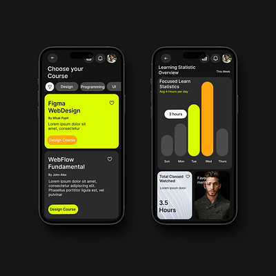 Course Mobile App Design course mobile app design design figma mobile app design ui user experience user interface user research ux