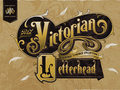 VICTORIAN LETTERHEAD font font design font style serif victorian victorian era victorian font victorian style