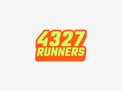 4327 RUNNERS Logo Design 2024 branding design graphic design logo logo design logo designer logotype run run run club running