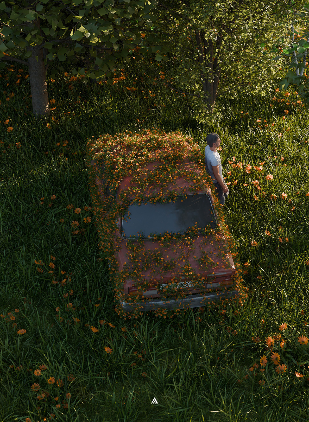 Peace 3d 3d art blender concept art digital art fantasy nft surreal surrealism