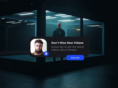 Notification YouTube after effects animation branding design gif motion design notification pack package subscribe template ui ui animation youtube