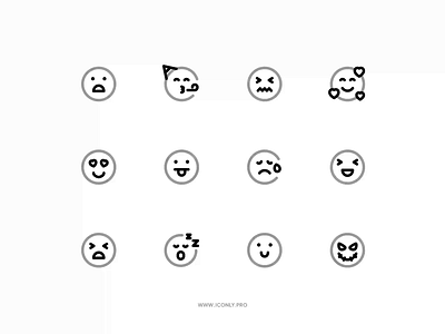 Animated emoji icons 🥳 design emoji emoji icon emoji pack emojis icon icon pack icon set icondesign iconly iconly pro iconography iconpack icons iconset illustration ui