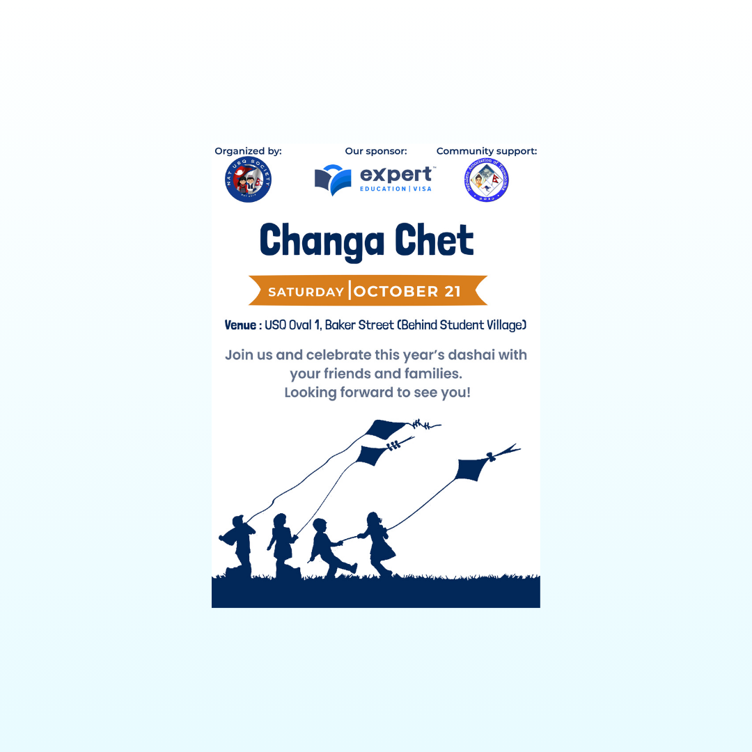 A3 Poster for community/festive Event - changa chet a3 design changa chet post changa chet poster dashain poster event poster graphic design instagram design kites kites poster photoshop poster social media
