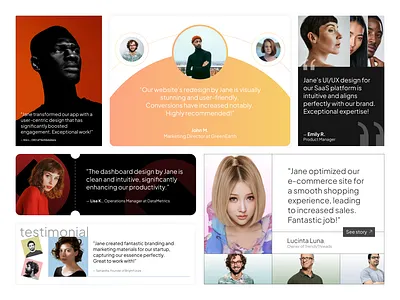 testimonial design client indonesia designer mobile ui testi testimonials ui user feedback webdesign what they say