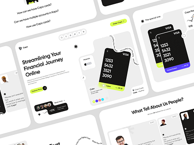 Finance web design bento card design design figma finance motion designer motion graphics product design ui ui designer ui motion uidesign uiux ux ux designer web design