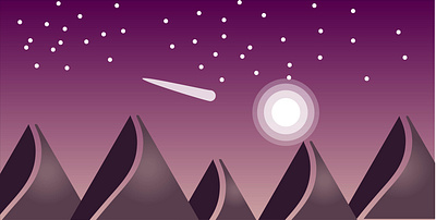 Illustraion design graphic design illustration illustrator kayani sky stars vector