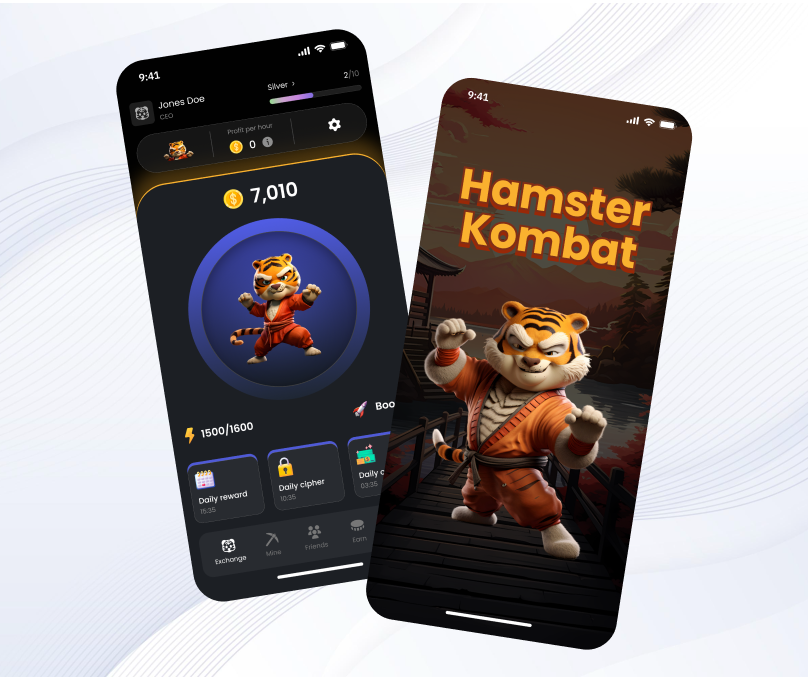 Hamster Kombat Mobile Game App UI Kit app ui kit cryptogame figma figma app ui kit figma ui kit figmaui gameui gameuikit hamstercoin hamsterkombat hamstermining hamsteruikit mininggame mobilegame taptoearn uidesign uikit uiux