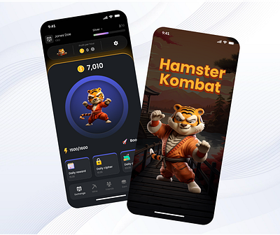 Hamster Kombat Mobile Game App UI Kit app ui kit cryptogame figma figma app ui kit figma ui kit figmaui gameui gameuikit hamstercoin hamsterkombat hamstermining hamsteruikit mininggame mobilegame taptoearn uidesign uikit uiux