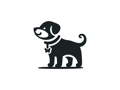 Cute Dog dog logo