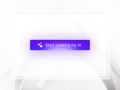 AI Button | Element Design 3d adobe xd app asset branding button design figma graphic design illustration mobile ui style ui ux web design