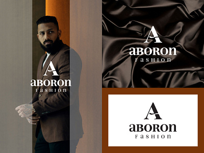 Aboron Fashion Branding Logo Design abstract apparel brand identity branding business clothing logo creative design fashion logo garments graphic design icon illustration letter a letter logo logo modern logo vector