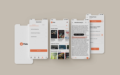 e-Book Mobile Application ebook mobile app design mobile app design uiux