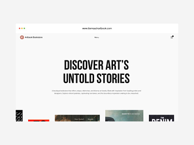 Homepage Design - Artbook - Book Store Website Design animation bookstore branding design homepage homepage design hompage scroll illustration interaction interaction design mobile scroll storytelling ui ux visual strorytelling web design website website design website interaction